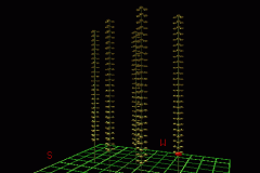 Picture and animation made by A. Heijboer, Univ. of Pennsylvania, for the Antares collaboration